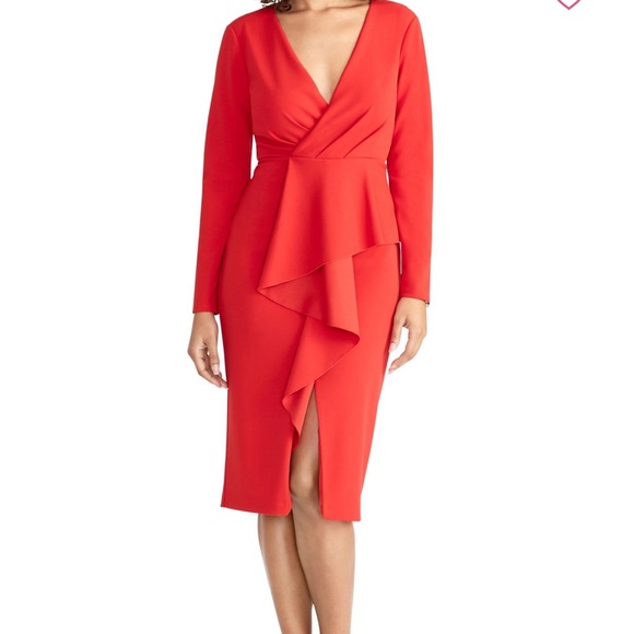 RACHEL Rachel Roy Dresses & Skirts - RACHEL Rachel Roy Ruffled Sheath Dress-Size S NWT RACHEL Rachel Roy Dresses & Skirts - RACHEL Rachel Roy Ruffled Sheath Dress-Size S NWT